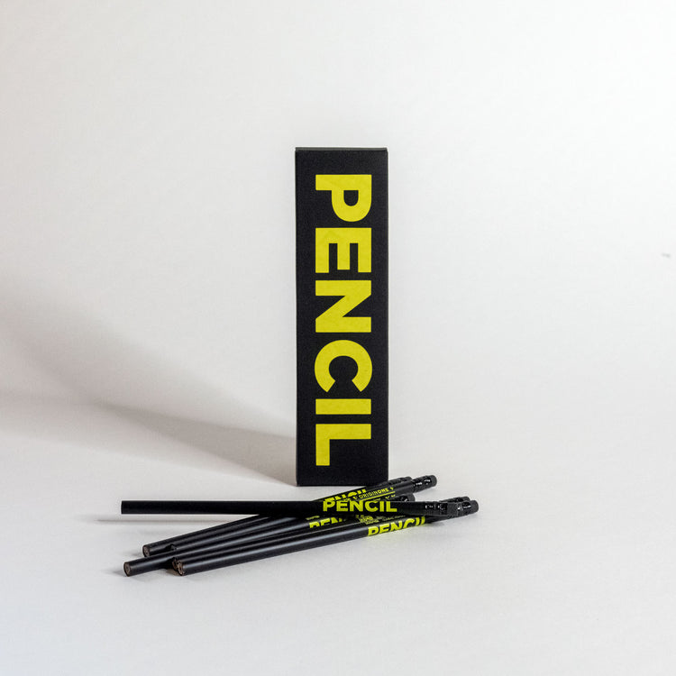 Pencil Typography Pencil